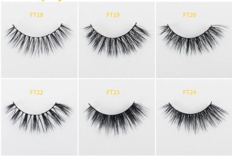 Flat Strip Lashes FT-2-3