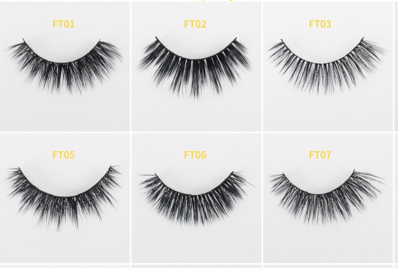 Flat Strip Lashes FT-1-1