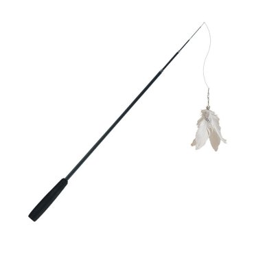 Bird Feather Stick Simulation Cat Pole