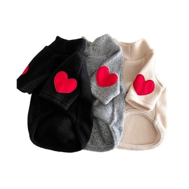 Heart Pet Thick Clothes