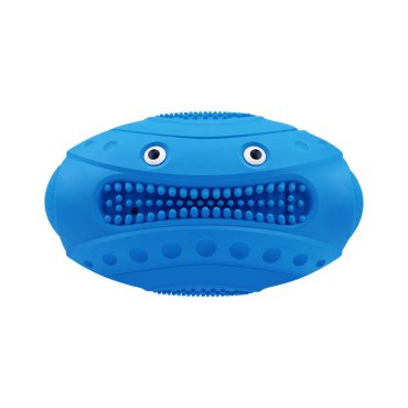 Rubber Rugby Squeaky Toys