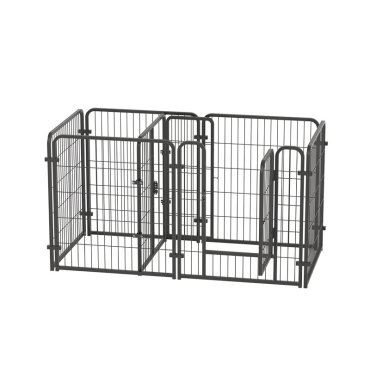 Heavy Duty Foldable Metal Wire Dog Crate for Small