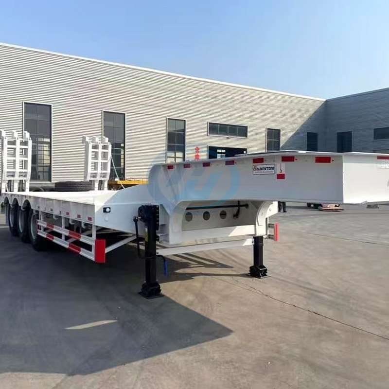 Axles Lowbed Semitrailer