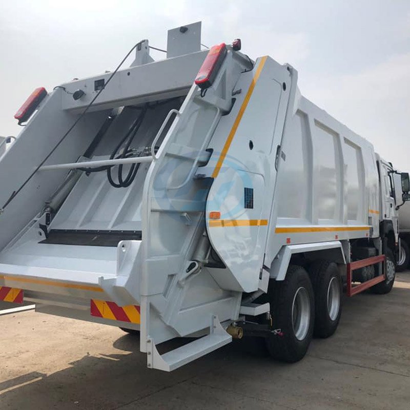 SINOTRUK HOWO 6X4 Rear Compression Garbage Truck