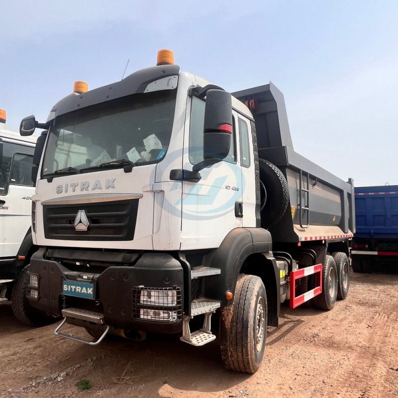 SINOTRUK SITRAK 6X4 430HP DUMP TRUCK WITH U SHAPE CARGO BOX