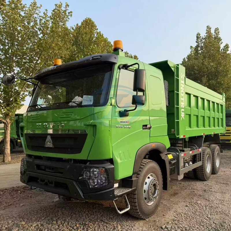 SINOTRUK HOWO T7S 380hp 6X4 Heavy Duty Dump TRUCK