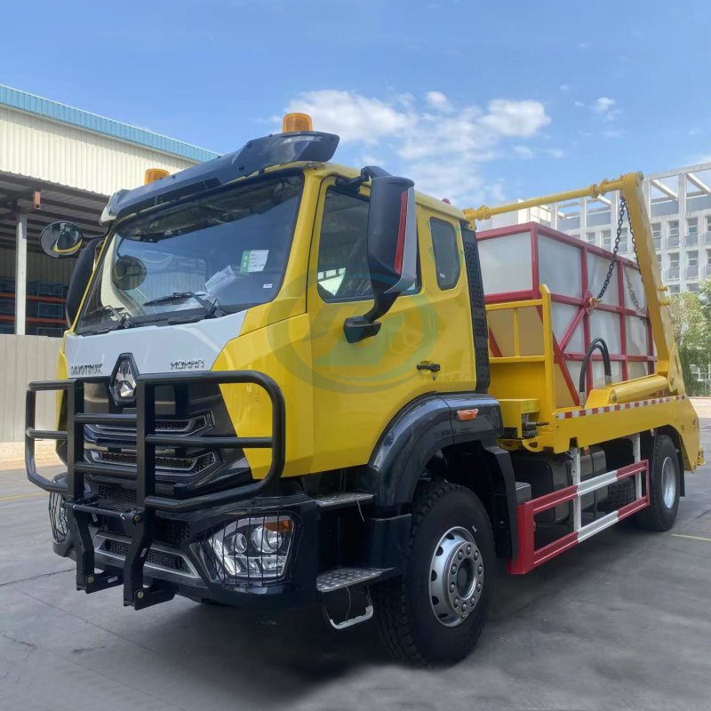 SINOTRUK HOWO NX 4X2 SWING ARM GARBAGE COLLECTION TRUCK