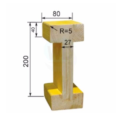 Beams and panels for slab formworks