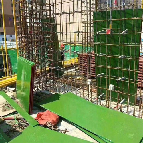 Green Plastic Film Faced Plywood