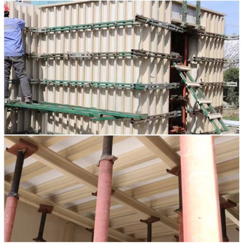 48cm construction plastic H20 beam manufacturers for building reuse more than 150 times