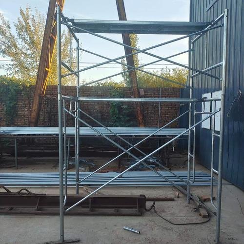 STEEL Factory Industrial Modern Quick-mounted Mobile Aluminum Alloy 2.5m Scaffolding Construction Climbing Ladder High