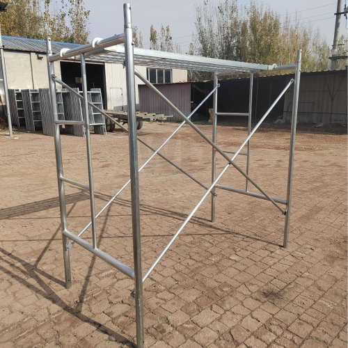 Building Construction Material Light Duty H Frame Scaffolding Outdoor Scaffolding Galvanized H Frame Scaffolding System