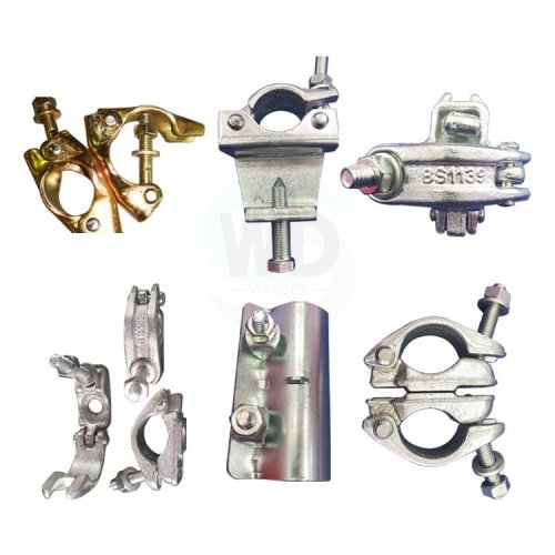 Pressed Steel Pipe Clip Fixing Pressed Double Coupler Scaffolding Swivel Clamp