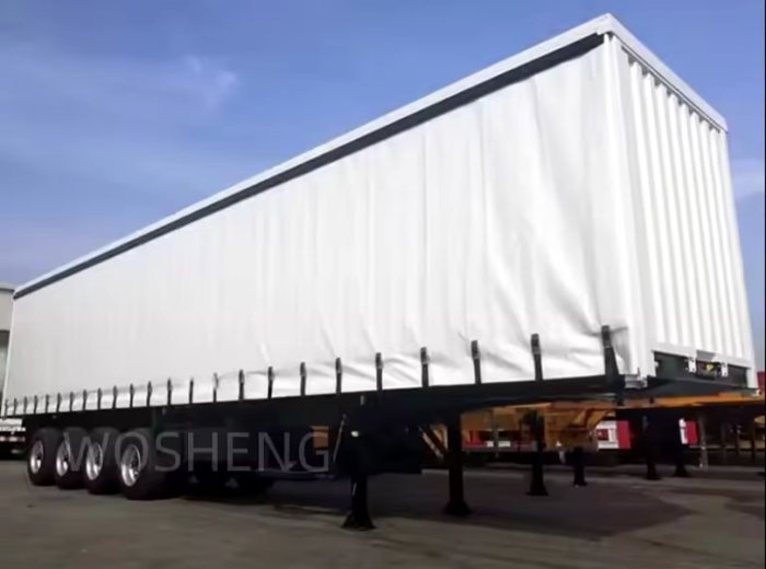 side curtain semi trailer