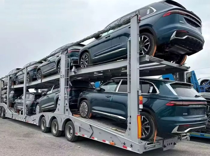 Car carrier trailer