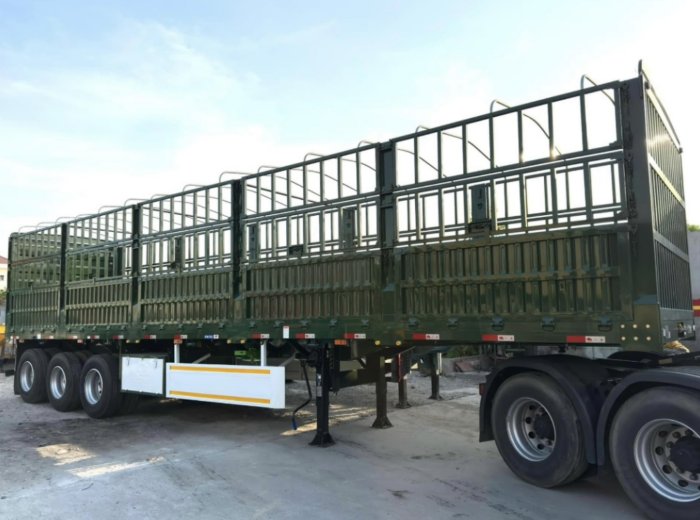 fence cargo semi trailer