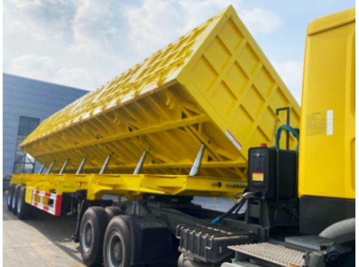 Side Dump Semi Trailer