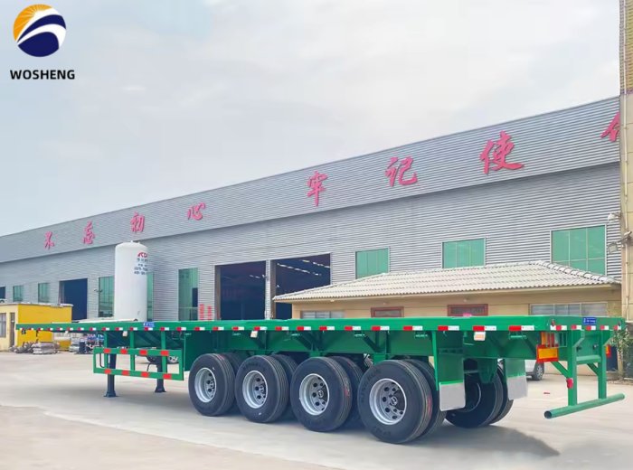 40ft container flatbed trailer