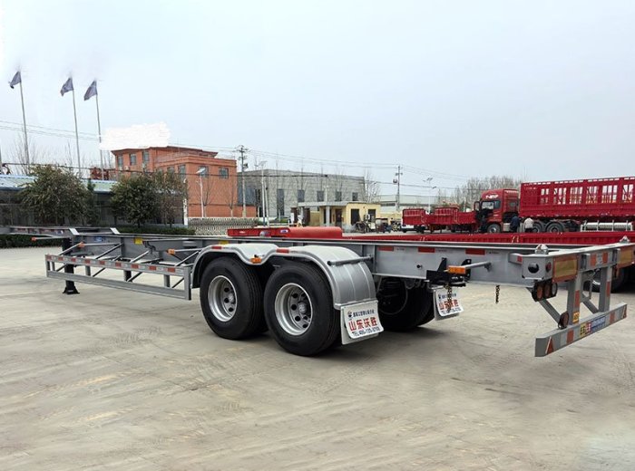 Skeleton Container Semi Trailer