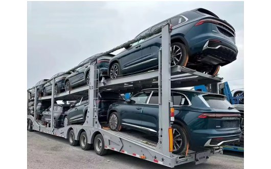 Russian best-selling car transport semi-trailer