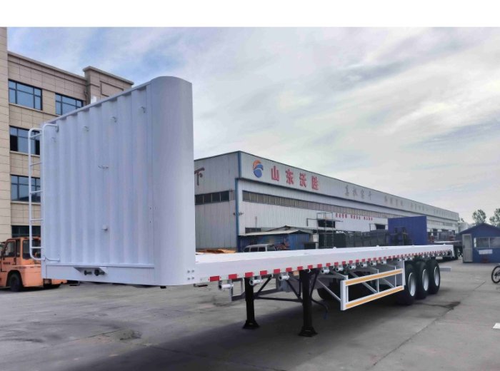3 Axle Flatbed Trailer