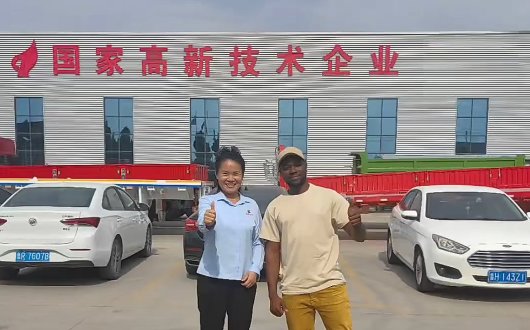 Cement trailer to be sent to Guinea