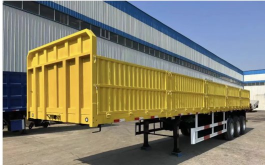 Sidewall Trailer 60 Ton 3 Axle