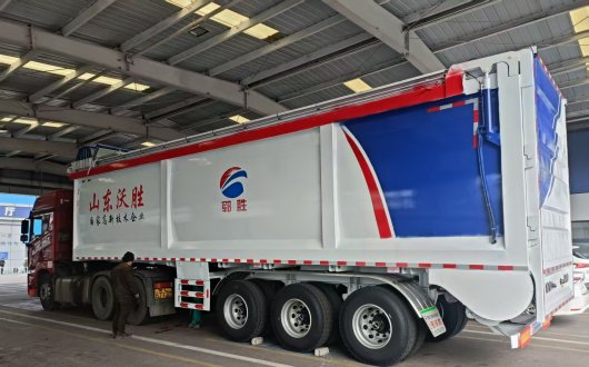 Efficient and intelligent Crawler Dump Semi-Trailer