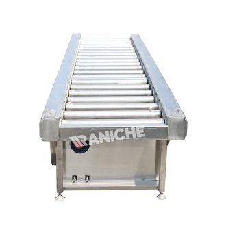 Transportador de cajas de tipo rodillo libre