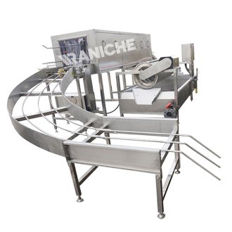 Lavadora de jaulas para aves de corral