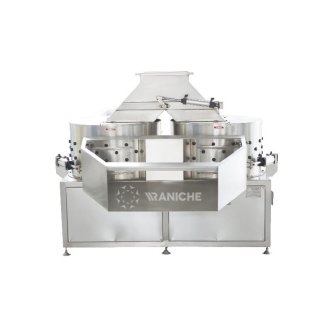 Pelador de pies verticales de doble barril