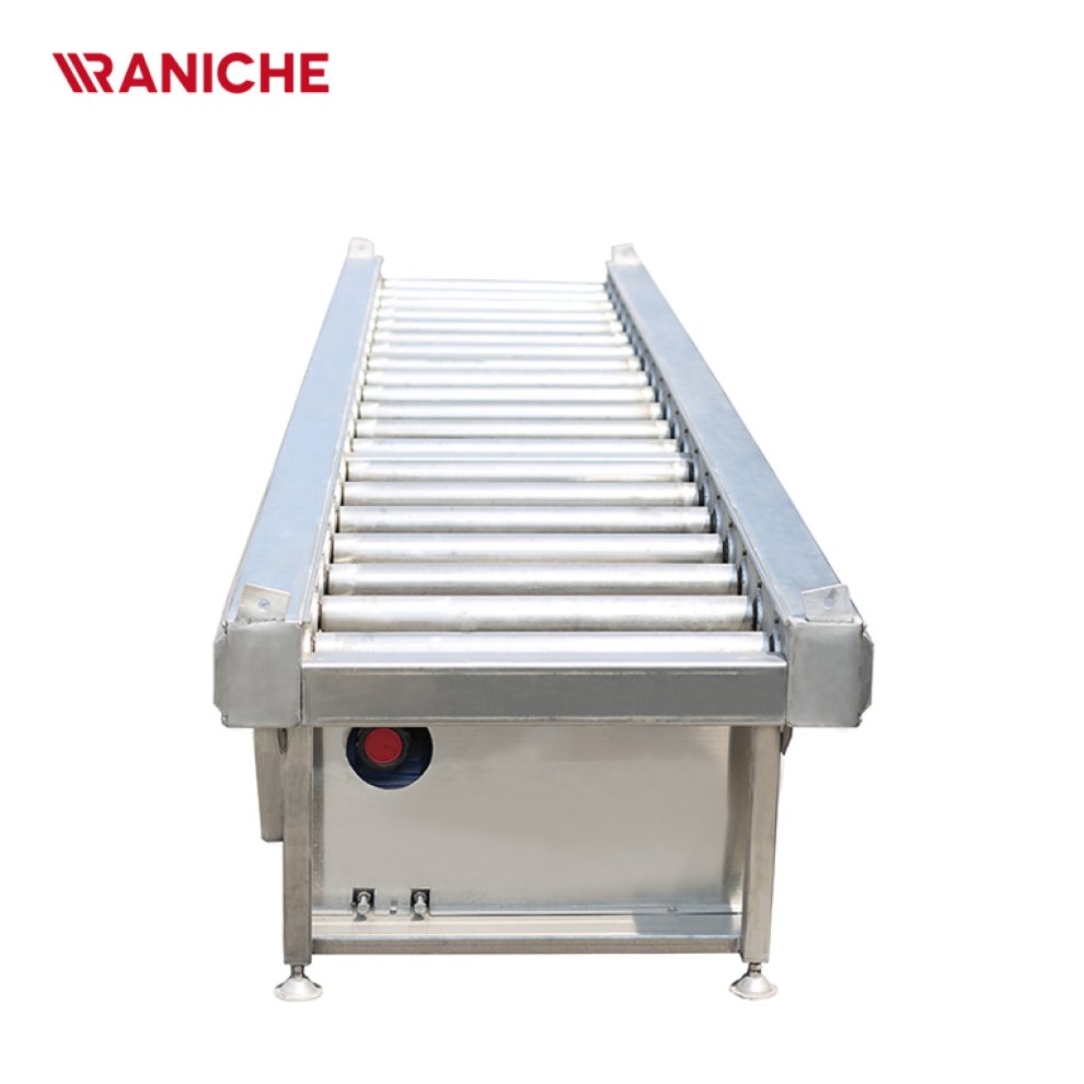 Transportador de cajas de tipo rodillo libre