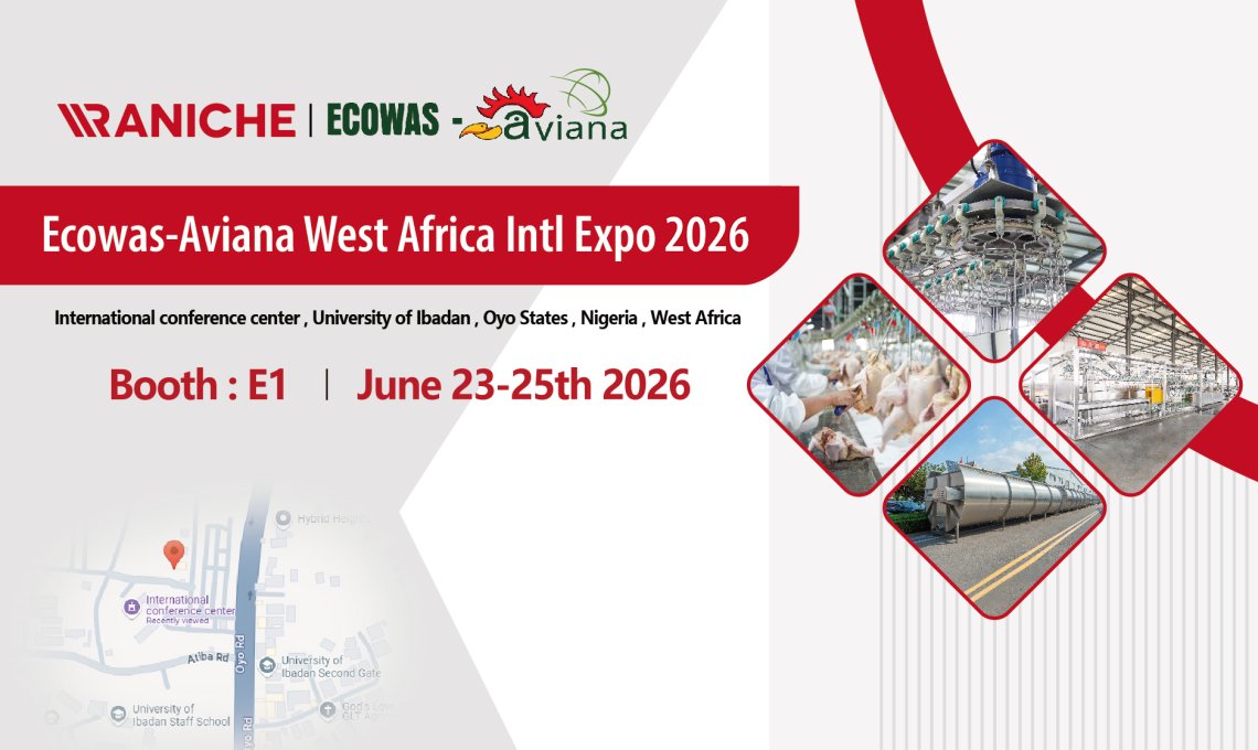 RANICHE asistirá a la Expo Internacional de Ecowas-Aviana en África Occidental 2026.