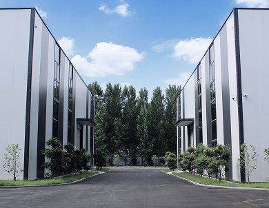 factory yard POF shrink film