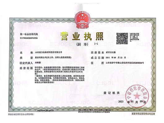 BUSINESS LICENSE