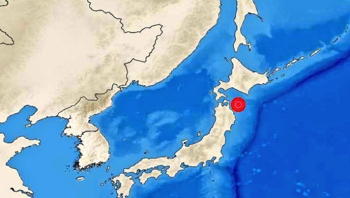 A 7.6-magnitude earthquake struck the far offshore waters of eastern Honshu, Japan