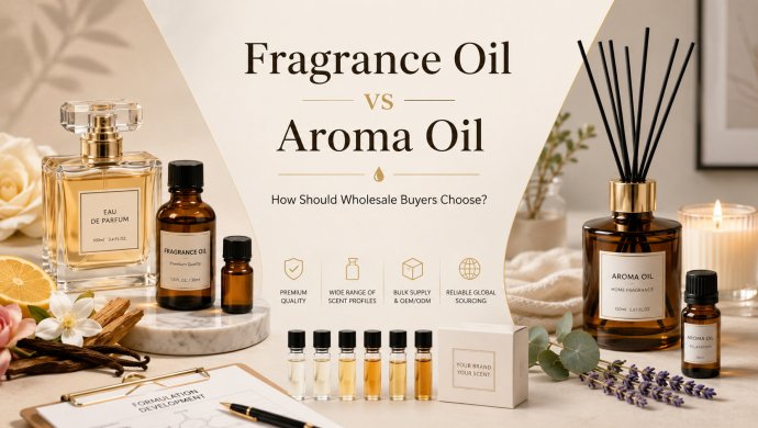 Fragrance Oil vs Aroma Oil: How Should Wholesale Buyers Choose?
