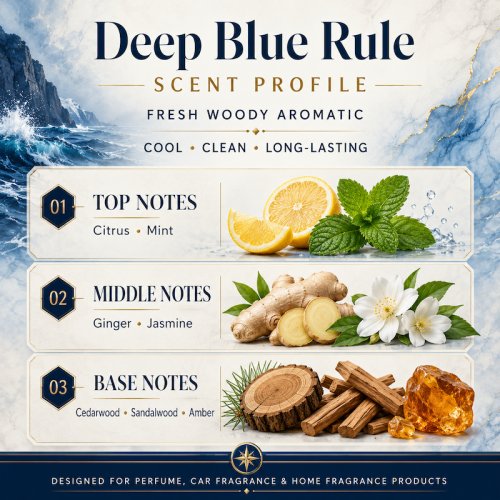 Deep Blue Rule Inspired Fragrance Collection