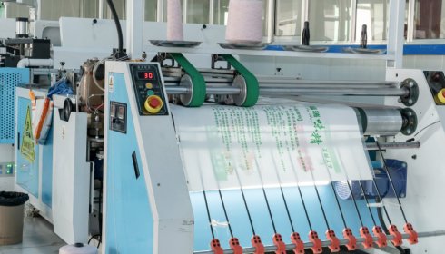 Making woven bags more energy efficient