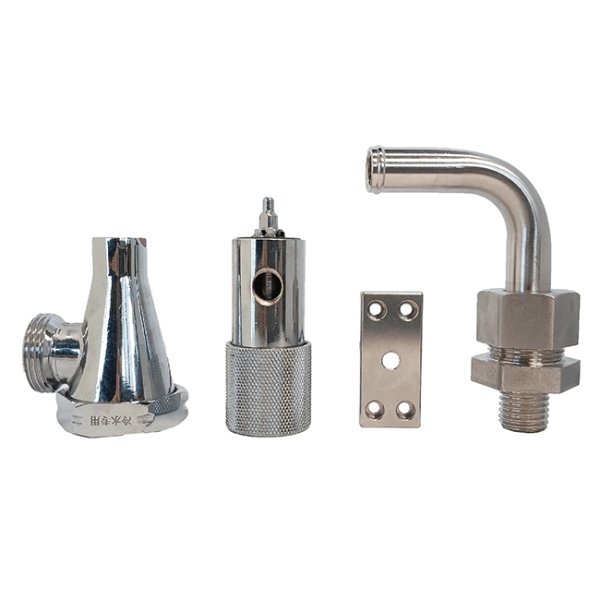 Servicios de mecanizado CNC de alta precisión de Optimal Mechanical. Venta caliente. Grifo de acero inoxidable personalizado. Pulido. Torno EDM. Liso