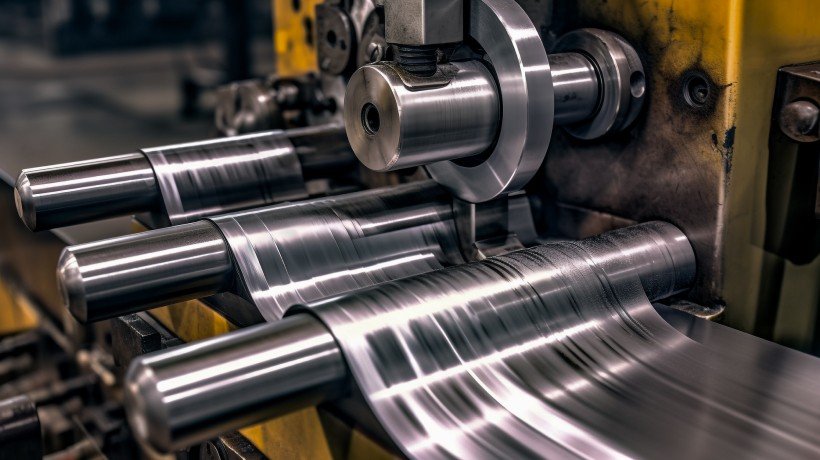 Proceso de estampación de chapa metálica