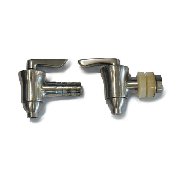 Grifo de acero inoxidable SUS304 para dispensador de bebidas de barril, filtro de agua