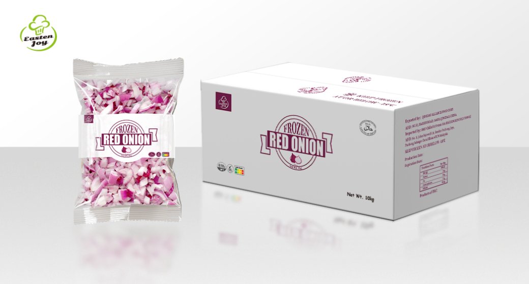 Frozen red onion
