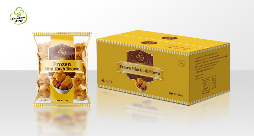 Frozen mini hash brown