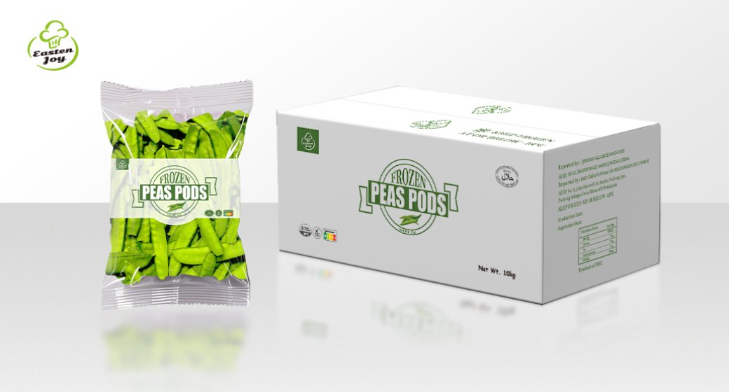 Frozen peas pods