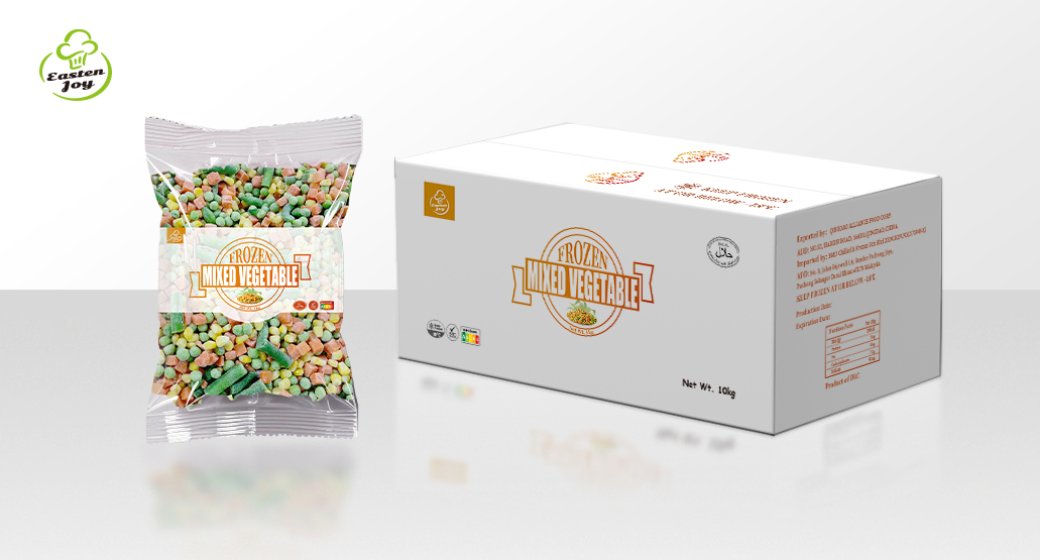 Frozen mixed vegetable—green peas&corn&carrot&green beans