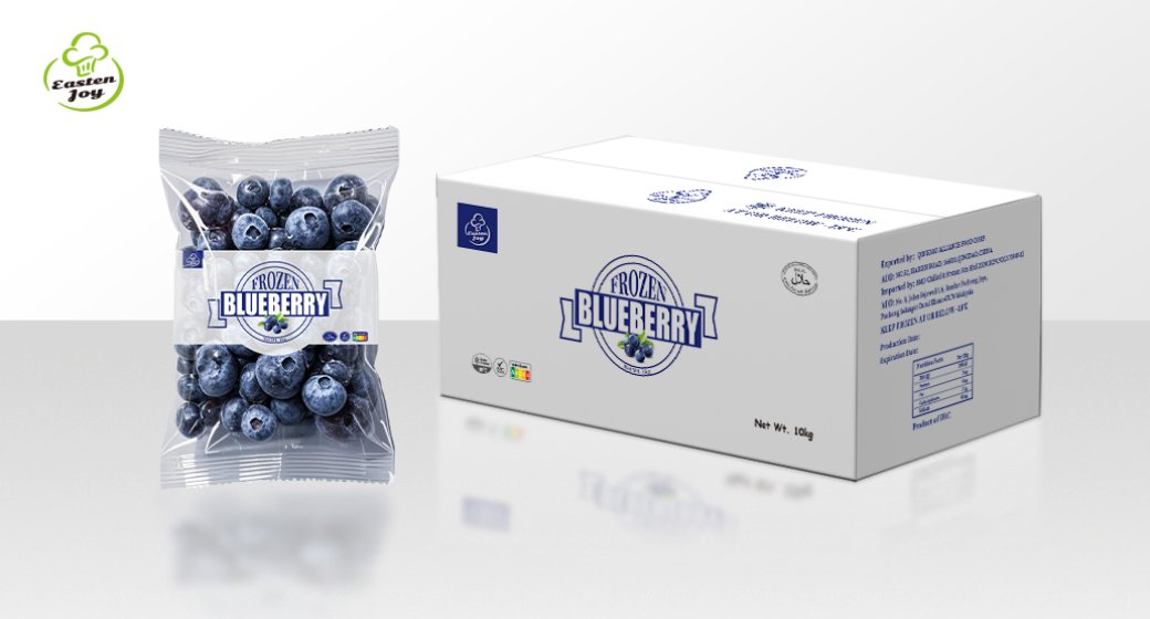Frozen blueberry