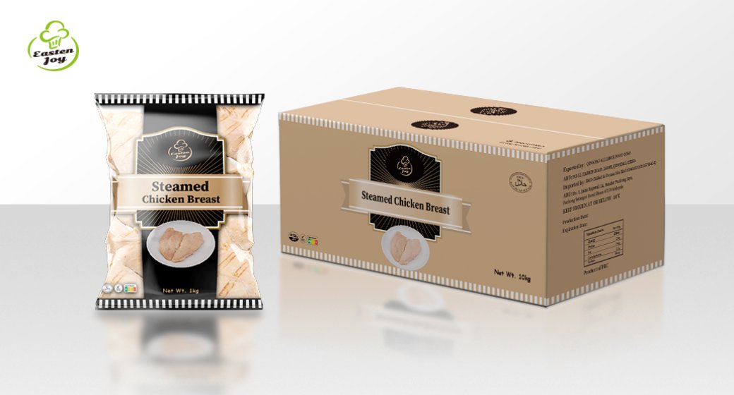 Steamed chicken breast