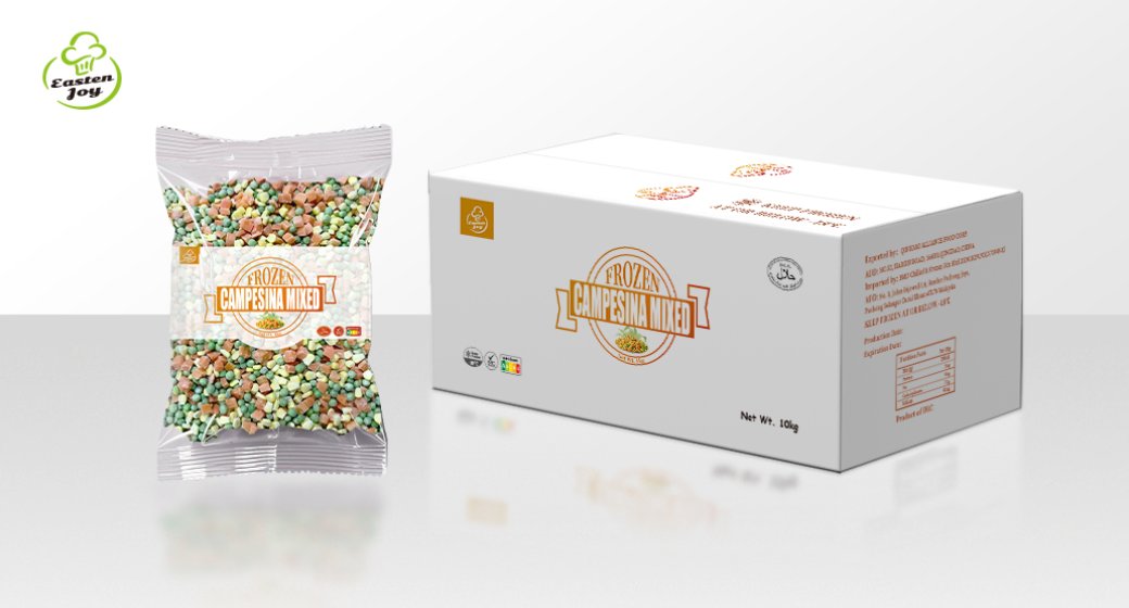 Frozen mixed vegetable—green peas&corn&carrot