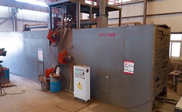 Máquina de granallado